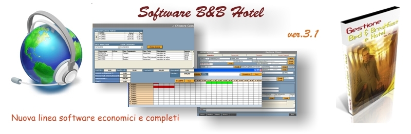 Software Gestione B&B - Software Gestionale Hotel € 45,00